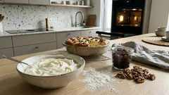 Quarkauflauf ohne Grieß: so wird er luftig wie Soufflé und cremig wie Cheesecake