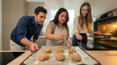 Frikadellen im Ofen: so werden sie höher, saftiger und gleichmäßig braun